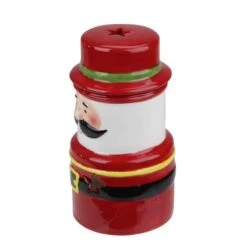 Northlight 5.5" Red Ceramic Santa Gnome Tealight Candle Holder -Michaels Shop D253913S 2