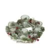 Northlight 10" Frosted Berries & Branches Votive Candle Holder -Michaels Shop D253916S 1