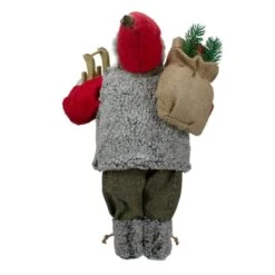 Northlight 18" Standing Santa Christmas Figure Carrying Presents & Sled -Michaels Shop D253955S 15