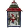 Northlight 15" Red, Green & Blue Snowman Christmas Lantern -Michaels Shop D253987S 1