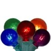 Northlight 20ct. Multicolor G40 Globe String Lights -Michaels Shop D254017S 1