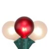 Northlight 10ct. Red & White G50 Globe String Lights -Michaels Shop D254027S 1