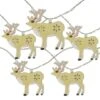 Northlight 10ct. Warm White LED Reindeer String Lights -Michaels Shop D254060S 1