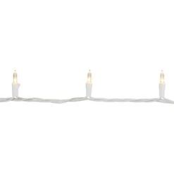 Northlight 100ct. LED Mini Christmas Lights With White Wire Warm White -Michaels Shop D254062S 15