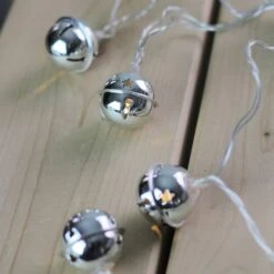 Northlight 8ct. White LED Jingle Bell Novelty String Lights -Michaels Shop D254066S 12