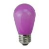 Northlight Opaque LED S14 Replacement Bulbs, 25ct. Purple -Michaels Shop D254071S 1