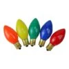 Northlight Multicolor Opaque C7 Incandescent Replacement Bulbs, 25ct. -Michaels Shop D254072S 1