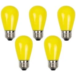 Northlight Opaque LED S14 Replacement Bulbs, 25ct. Yellow -Michaels Shop D254076S 15