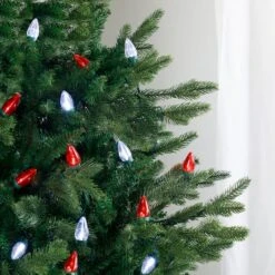 Northlight 25ct. LED C7 Christmas String Lights Red/White -Michaels Shop D254092S 15