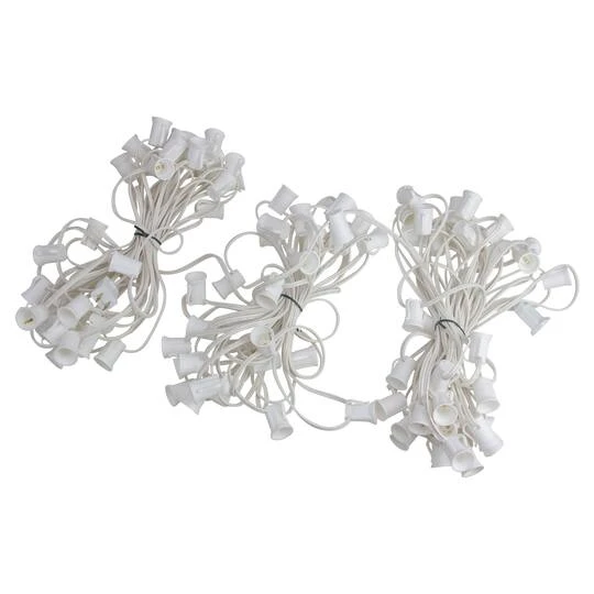 Northlight 100ft. Commercial Christmas Light Socket Set 9 Northlight 100ft. Commercial Christmas Light Socket Set - Image 7