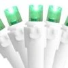 Northlight 50ct. LED Wide Angle Christmas String Lights With White Wire Green -Michaels Shop D254113S 1