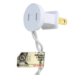 Northlight 50ct. LED Wide Angle Christmas String Lights With White Wire Green -Michaels Shop D254113S 2