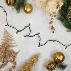 Northlight 300ct. Warm White LED Wide Angle Christmas String Lights -Michaels Shop D254115S 12