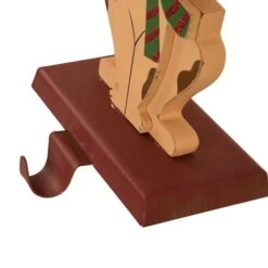 Glitzhome® 8" Wooden Metal Cat And Dog Stocking Holder Set -Michaels Shop D254137S 6