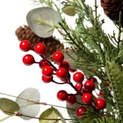 Glitzhome® Christmas Pine, Eucalyptus & Berry Tree -Michaels Shop D254175S 5