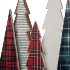 Glitzhome® 14" Wooden Christmas Tree Table Décor -Michaels Shop D254176S 6