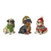 Melrose 3.5" Winter Dog Set -Michaels Shop D254720S 1