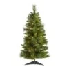 3ft. Pre-Lit New Haven Pine Artificial Christmas Tree, Warm White LED Lights -Michaels Shop D255840S 1