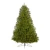 7ft. Pre-Lit Cambridge Spruce Flat Back Artificial Christmas Tree With Warm White Multifunction LED Lights -Michaels Shop D255908S 1