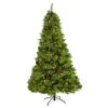 7ft. Pre-Lit Montana Mixed Pine, Pinecones & Berries Artificial Christmas Tree With Clear LED Lights -Michaels Shop D255944S 1