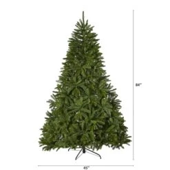 7ft. Pre-Lit Sierra Spruce Artificial Christmas Tree, Clear LED Lights -Michaels Shop D255979S 2