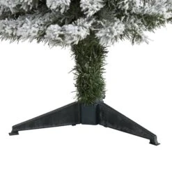 3ft. Unlit Flocked West Virginia Fir Artificial Christmas Tree -Michaels Shop D256009S 4
