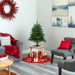 3ft. Pre-Lit South Carolina Spruce Artificial Christmas Tree, White Warm Lights -Michaels Shop D256102S 7