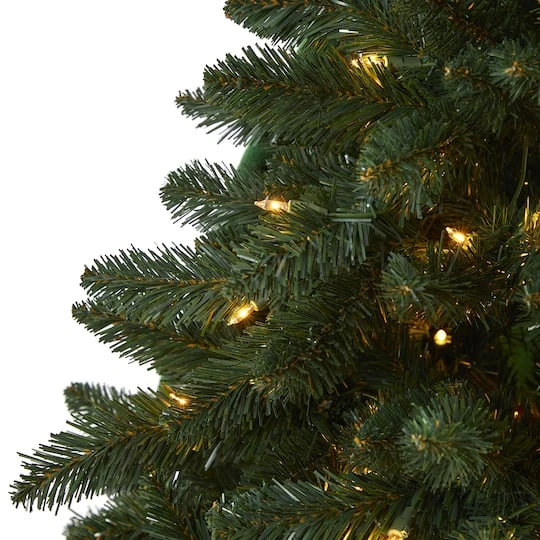 6ft. Pre-Lit Northern Rocky Spruce Artificial Christmas Tree, Clear Lights 6 6ft. Pre-Lit Northern Rocky Spruce Artificial Christmas Tree, Clear Lights - Image 4