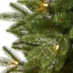 3ft. Pre-Lit Grand Teton Fir Artificial Christmas Tree, Clear LED Lights -Michaels Shop D256152S 3