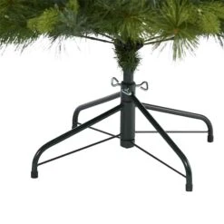 5ft. Pre-Lit North Carolina Mixed Pine Artificial Christmas Tree, Warm White LED Lights -Michaels Shop D256176S 4