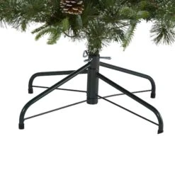 6ft. Pre-Lit Clermont Mixed Pine Artificial Christmas Tree, Clear LED Lights -Michaels Shop D256181S 4