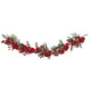 6ft. Red & Green Hydrangea Garland -Michaels Shop D262197S 11