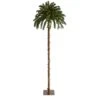 7ft. Pre-Lit Christmas Palm Tree, Warm White LED Lights -Michaels Shop D292903S 1