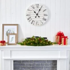 30" Pre-Lit Pine & Pinecone Triple Candelabrum -Michaels Shop D322271S 4