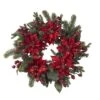 2ft. Poinsettia & Berry Wreath -Michaels Shop D322853S 1