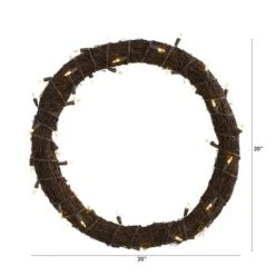 20" LED Vine Wreath -Michaels Shop D322880S 2