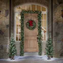 Haute Décor 9ft. Pre-Lit LED Classic Garland -Michaels Shop D330227S 2