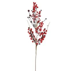 Artificial Red Snow Berry Spray, 3ct. 9 Artificial Red Snow Berry Spray, 3ct. -Michaels Shop D333935S 1