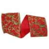 JAM Paper 4" X 10yd. Wired Holiday Ribbon -Michaels Shop D340989S 1