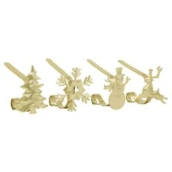 Original MantleClip® Gold Assorted Holiday Icons Stocking Holders, 4ct. 6 Original MantleClip® Gold Assorted Holiday Icons Stocking Holders, 4ct. -Michaels Shop D349364S 1 1