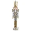 Haute Decor 37" Gold & Silver Christmas Nutcracker -Michaels Shop D349410S 1
