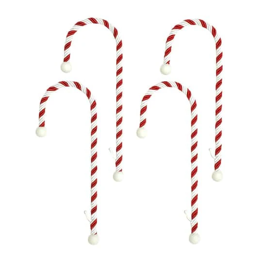 Haute Decor Classic Candy Cane Stocking Holders, 4ct. 4 Haute Decor Classic Candy Cane Stocking Holders, 4ct. - Image 2