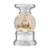 Haute Decor Snowburst™ Log Cabin Christmas Snow Globe Candle Holder