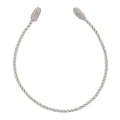 Haute Decor 16" Silver Decorative Twist Ties, 6ct.