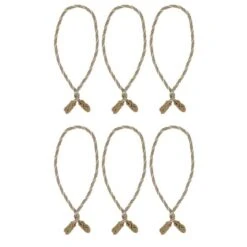 Haute Decor 20" Gold, Silver & White Decorative Twist Ties, 6ct. -Michaels Shop D349505S 2
