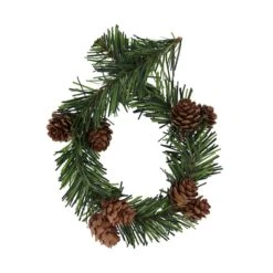Haute Decor GarlandTies 18" Noble Pine Ties With Pine Cones, 20ct.