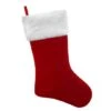 Haute Decor HangRight™ 20" Deluxe Red & White Fur Cuff Stocking, 4ct. -Michaels Shop D349561S 1
