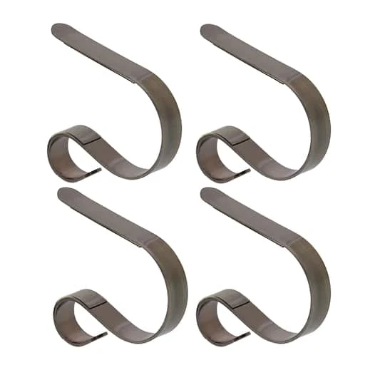 Haute Decor Antique Brass MantleClip Jr., 4ct. 4 Haute Decor Antique Brass MantleClip Jr., 4ct. - Image 2