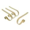 Original MantleClip® Textured Gold Stocking Holders, 4ct. -Michaels Shop D349609S 1