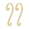 Haute Decor Stocking Scroll® Brass Stocking Holders, 2ct. 1 Haute Decor Stocking Scroll® Brass Stocking Holders, 2ct. -Michaels Shop D349623S 1